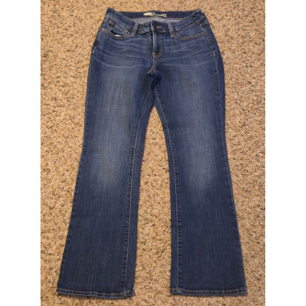 Old Navy The Dreamer Mid-Rise Bootcut Jeans Women's Size 6 Petite Blue